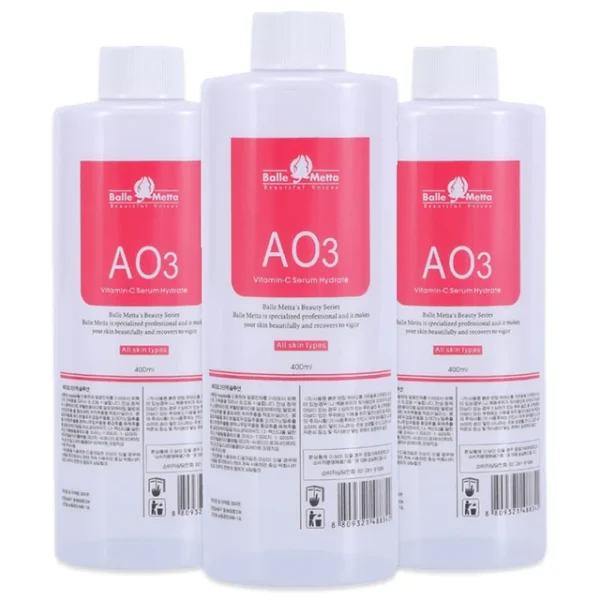 3pcs/Lot 1200ML Hydra Liquid Face Serum Facial Aqua Peel Solution AS1 SA2 AO3 For Beauty Machine SkinCare Deep Cleaning