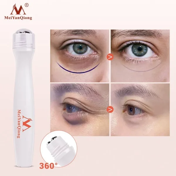 Dark Circles Eye Essence Anti-Wrinkle Diminishing Fine Lines Eliminating Edema Whitening Moisturizing Roll-on Massage Eye Care
