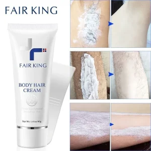 FAIR KING Depilatory Cream Men Women Herbaly Painless Hair Remover Cream For Removal Armpit Legs Hair Body Care Skin Care 40g