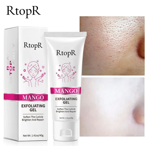 Face Exfoliating Cream Skin Care Whitening Moisturizer Repair Facial Scrub Cleaner Acne Blackhead Treatment Remove Face Cream