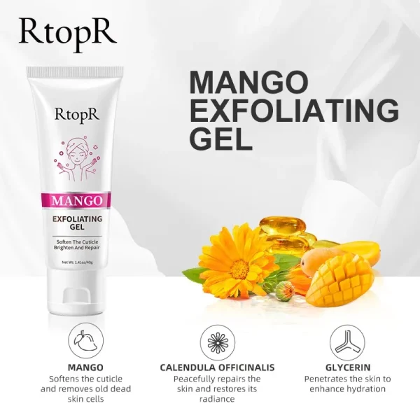 Face Exfoliating Cream Skin Care Whitening Moisturizer Repair Facial Scrub Cleaner Acne Blackhead Treatment Remove Face Cream