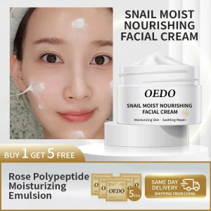 OEDO Anti-aging Face Cream Snail Face Cream Anti-wrinkle Lightening Wrinkles Whitening Moisturizing Face Nourishing Skin Care