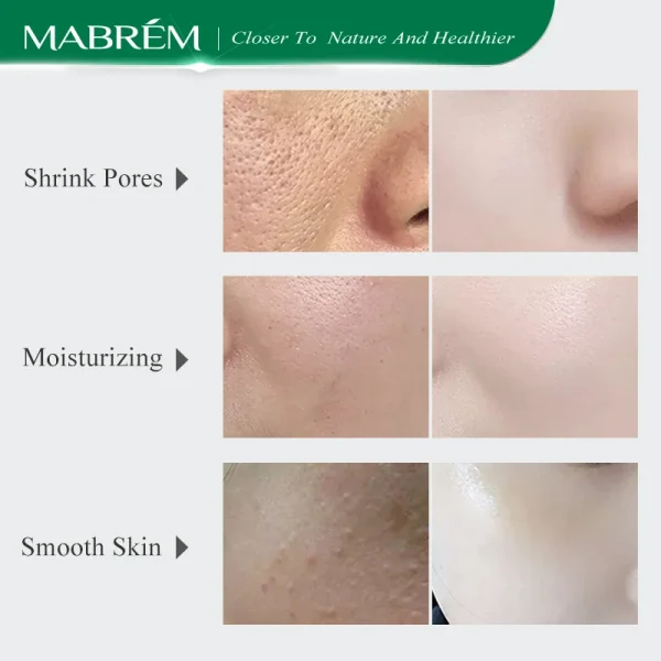 Pore ​​Serum Shrink Pores Clean Blackhead Anti-aging Lighten Fine Lines Long Lasting Moisturizing Whitening Nourishing Face Care