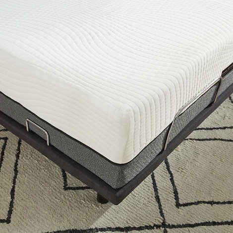 Sleep Science 13" Bamboo Cool Mattress with Q Plus Adjustable Base