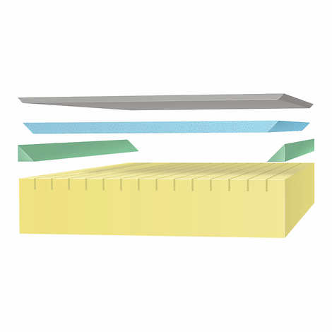 Sleep Science 13" Bamboo Cool Mattress with Q Plus Adjustable Base