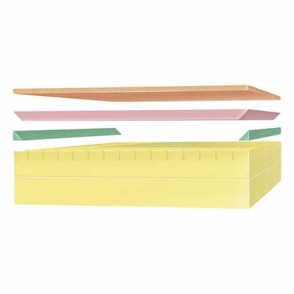 Sleep Science 14" Copper Infused Firm Memory Foam Mattress with Adjustable Q-Plus Base